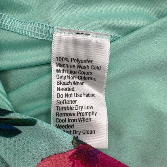 Zelos Floral Print Skort Women's sz Medium Polyester Athletic - Picture 3 of 6